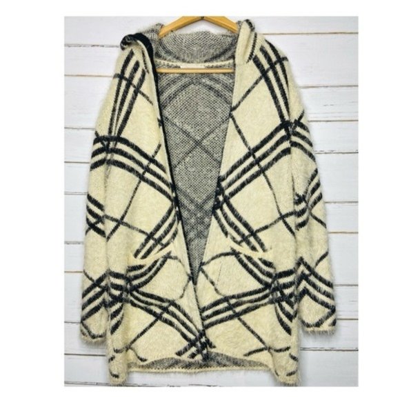 Orange Fashion Village Furry Open Jacket - Picture 1 of 6